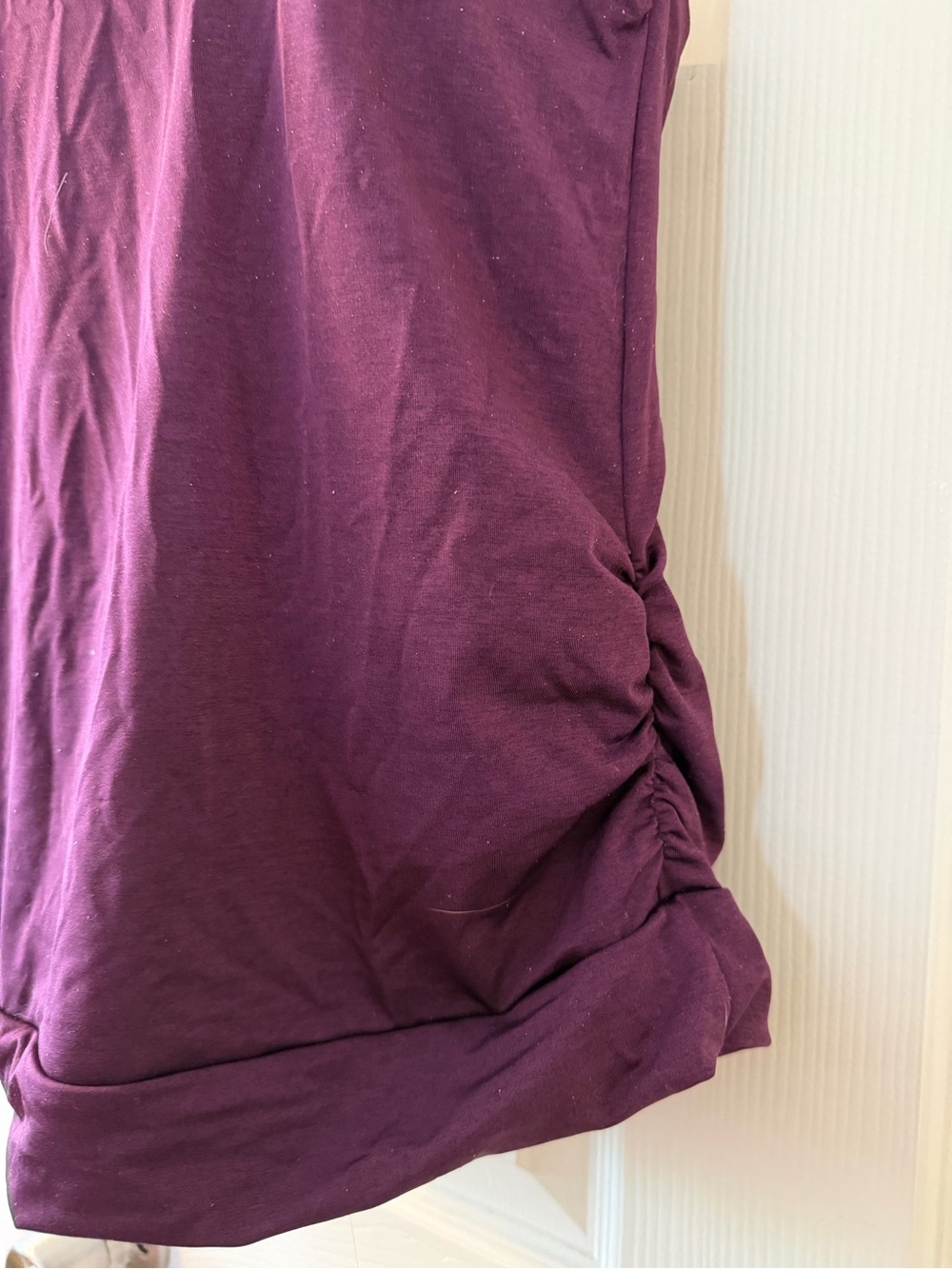 Athleta Swim Blousy Top w/Swim Skirt Plum Color, Size XXS - Picture 5 of 9